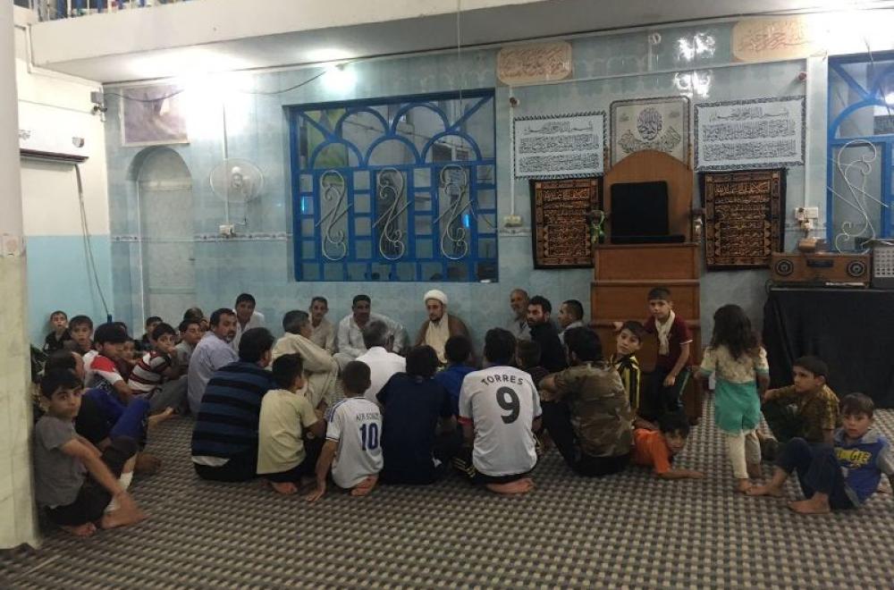 قسم الشؤون الدينية يقيم دورات خاصة للنازحين خلال رمضان المبارك
