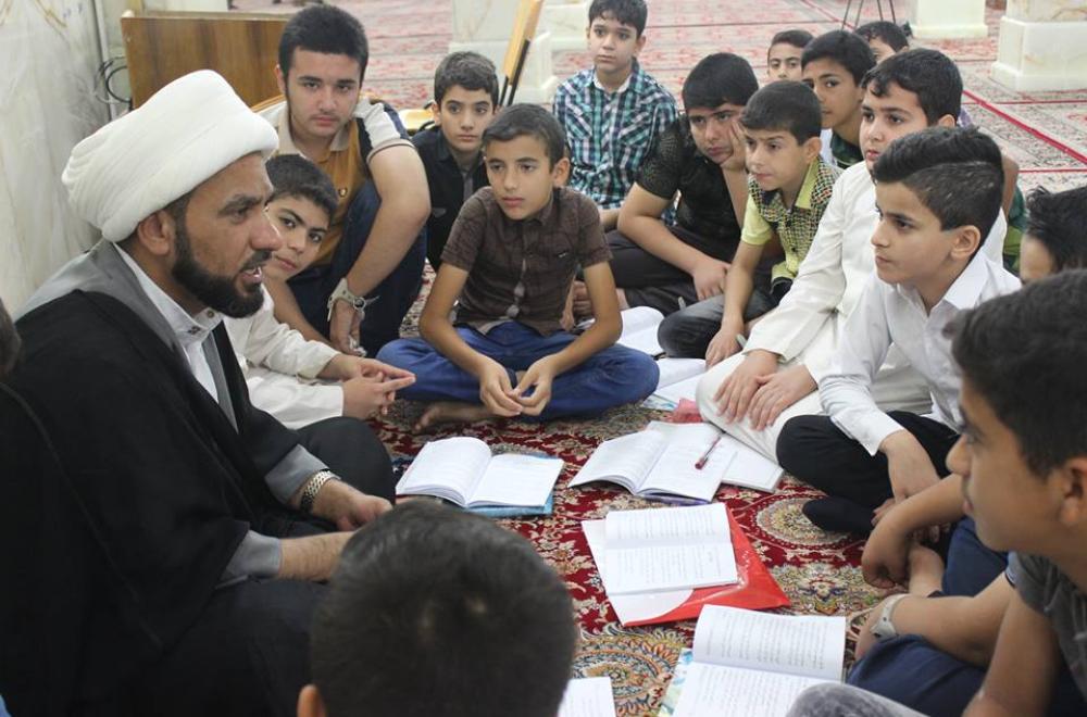 انطلاق الدورات الصيفية للطلبة في رحاب مرقد أمير المؤمنين (عليه السلام)
