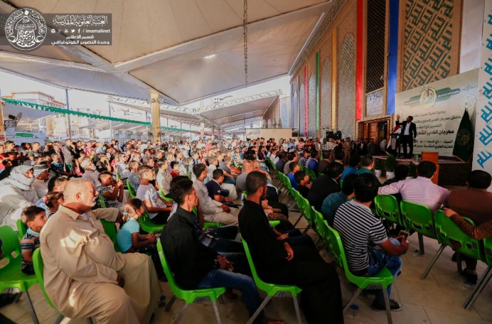 ضمن فعاليات مهرجان الغدير السنوي .. شعراء العراق يصدحون بقصائدهم في حب أمير المؤمنين (ع) في الغدير الأغر